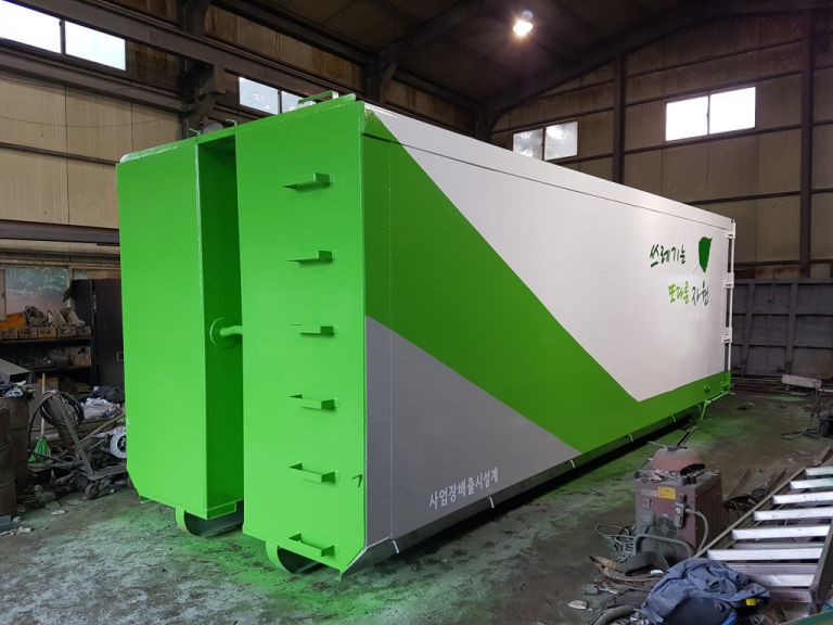 암롤박스 (수동개폐식 감속기)